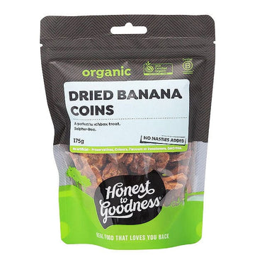 Honest to Goodness Dried Banana Coins 175g